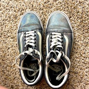 Gray prism old skool vans